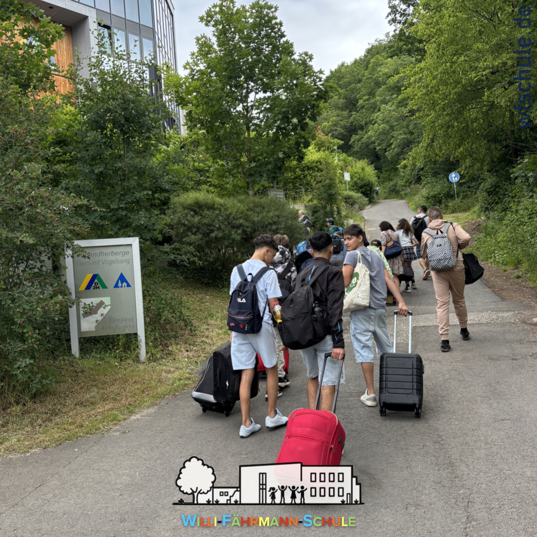 M1 und M3 auf Klassenfahrt in Gemünd