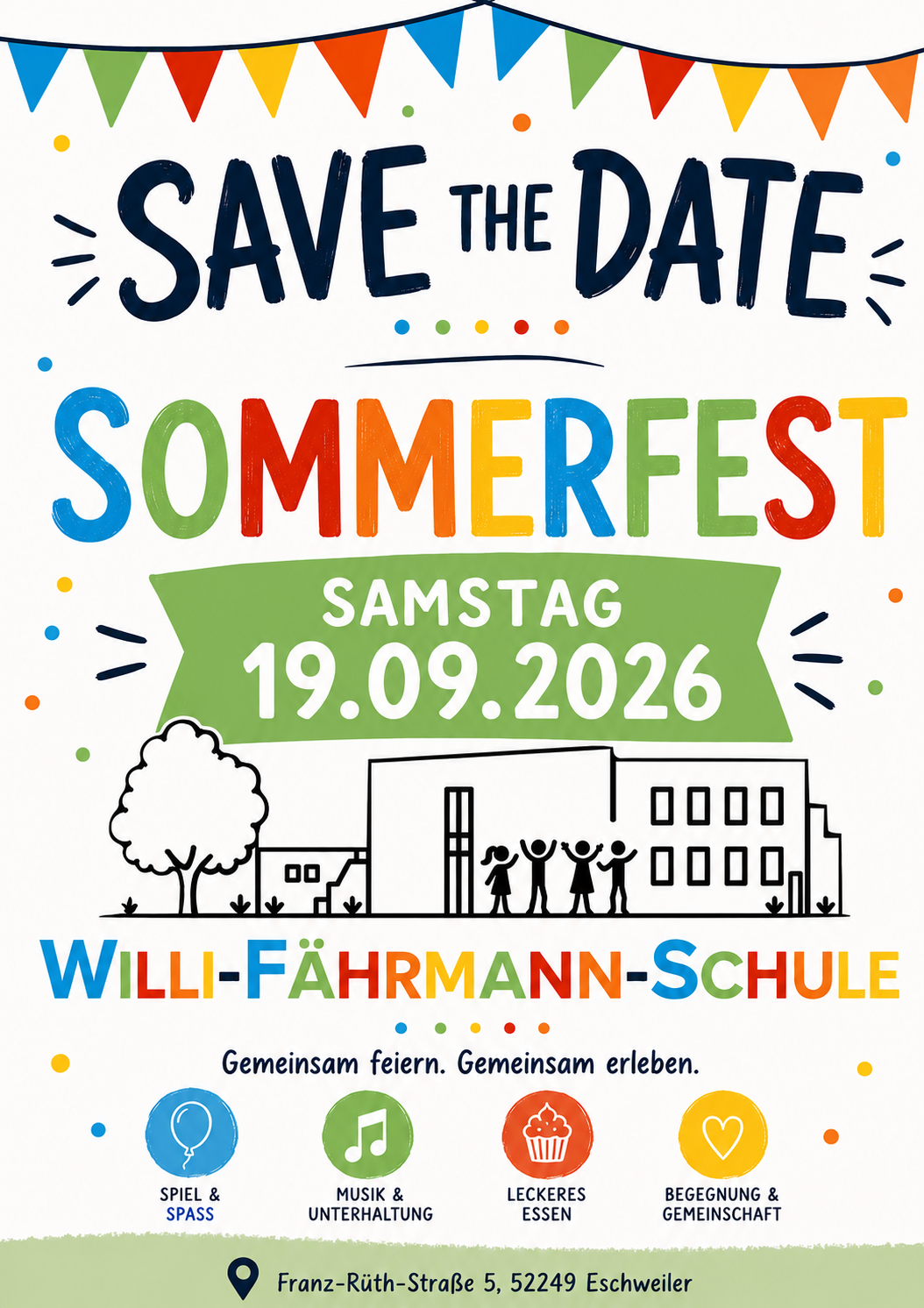 Save the date: Sommerfest 2026