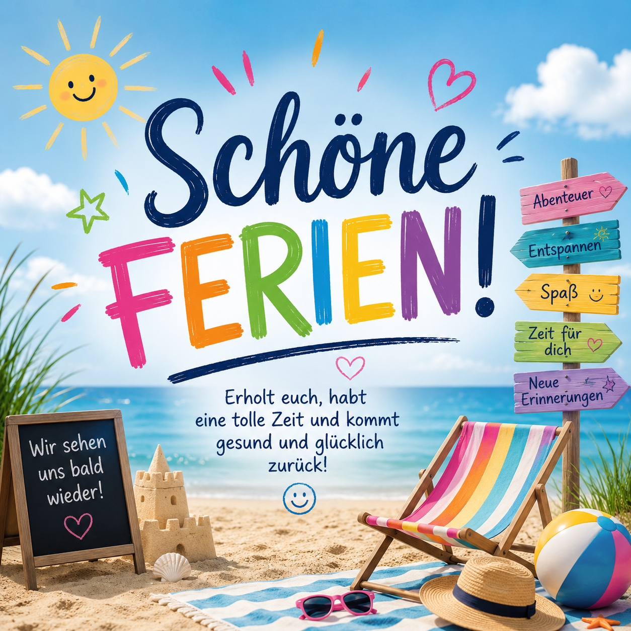 Schöne Sommerferien